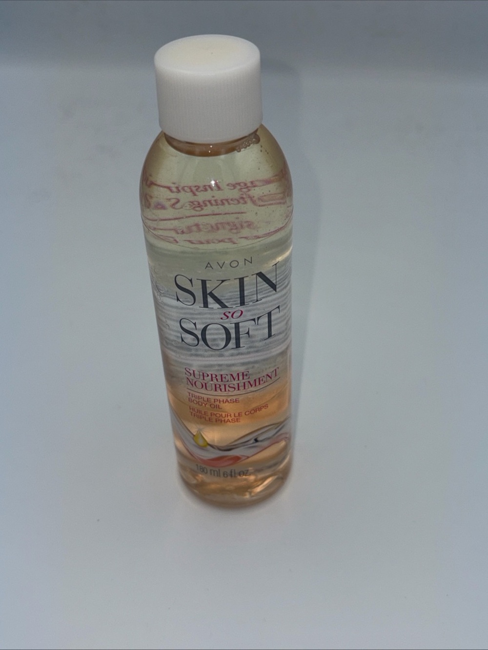 Avon Skin So Soft Supreme Nourishment Triple Phase Oil Body 6 FL OZ/180 ML-New